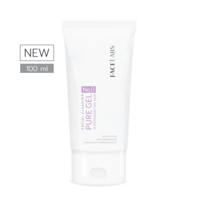 FACELABS FACIAL CLEANSER PURE GEL No. 0 เฟซแลบส์ เวชสำอาง เจลล้างหน้าสำหรับผิวบอบบาง ผิวแพ้ง่ายเป็นพิเศษ 100 ml. (เจลล้างหน้า,โฟมล้างหน้า)