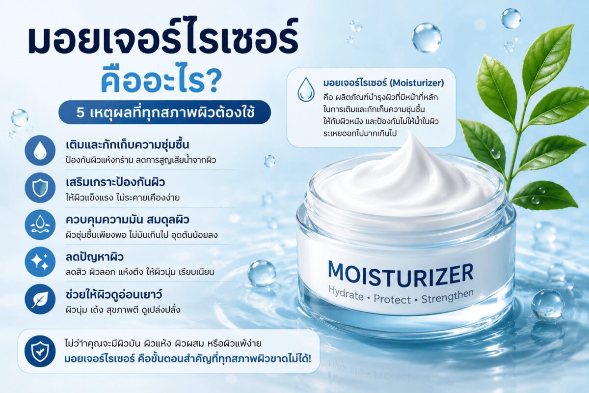 มอยเจอร์ไรเซอร์คืออะไร